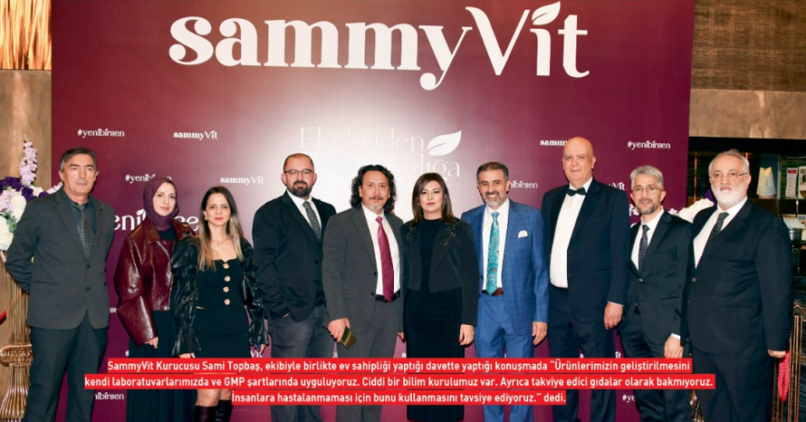 Sammyvit #yenibirsen kampanyasını tanıttı
